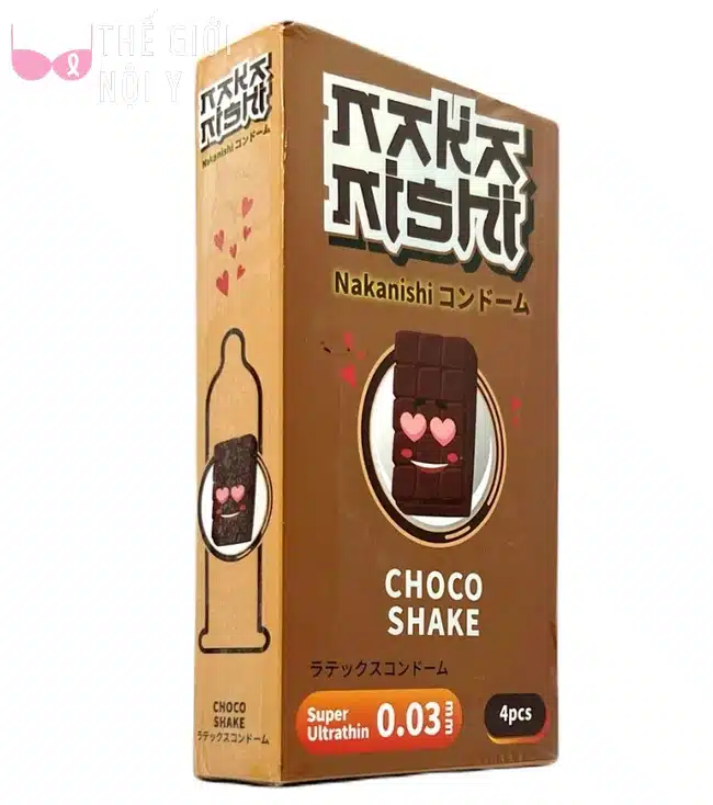 Trong các mùi hương của bao cao su Nakanishi, chocolate là mùi được các cặp đôi lựa chọn nhiều nhất.